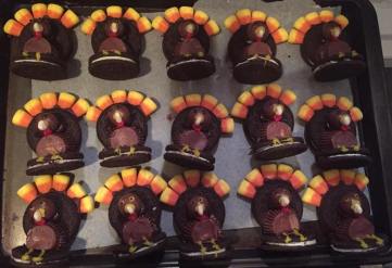 turkey day cookies