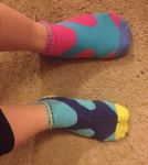 mismatched socks